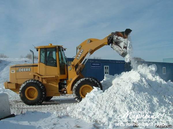 Прием снежных накоплений  на безвозмездной основе фото 2